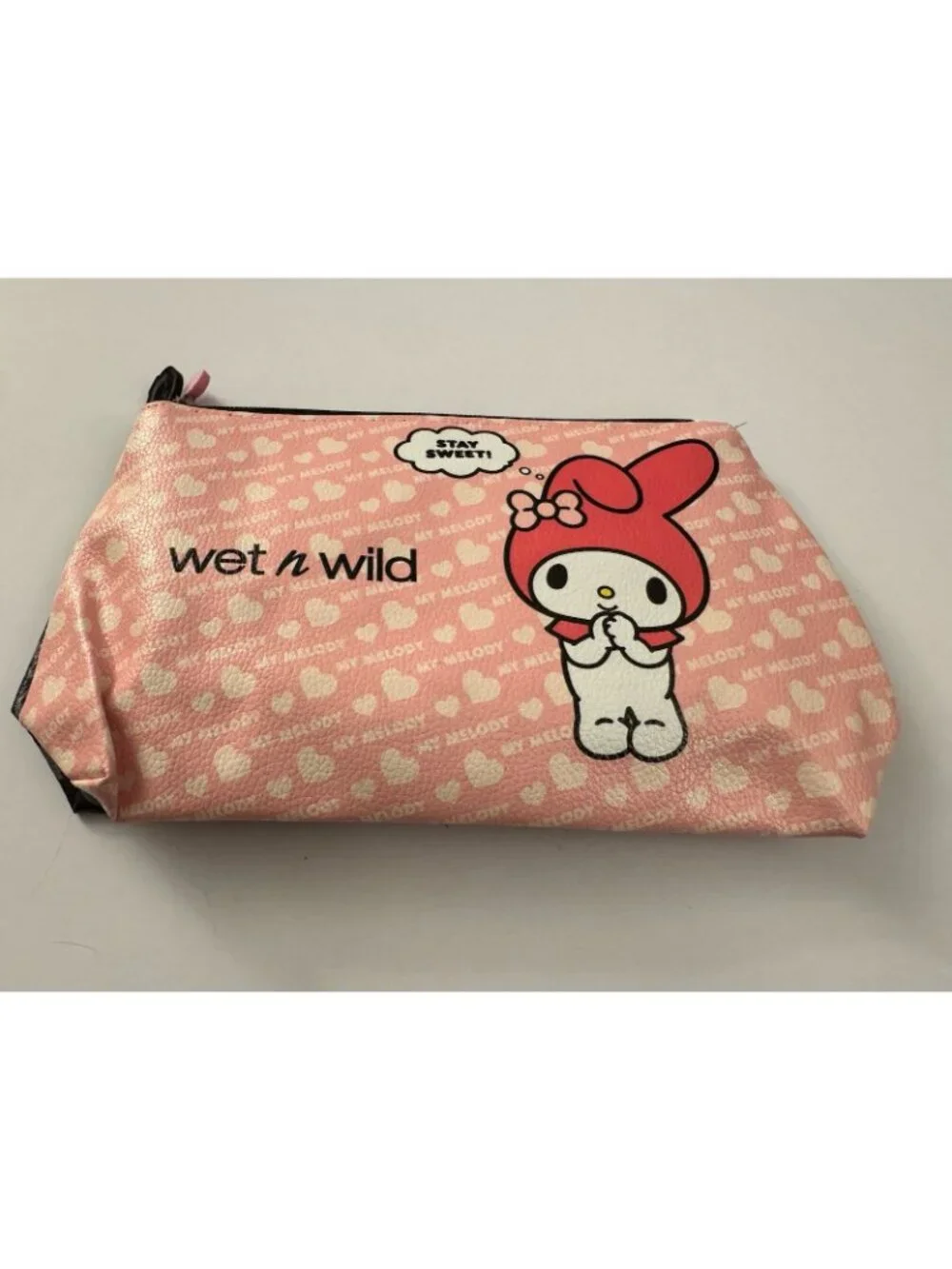 Wet n Wild x Sanrio My Melody & Kuromi Dual Sided Cosmetic Makeup Bag C20